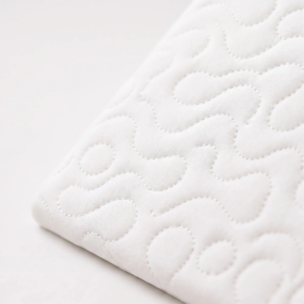 AngleRest - White Quilted Bed Wedge Pillow Reading In Bed