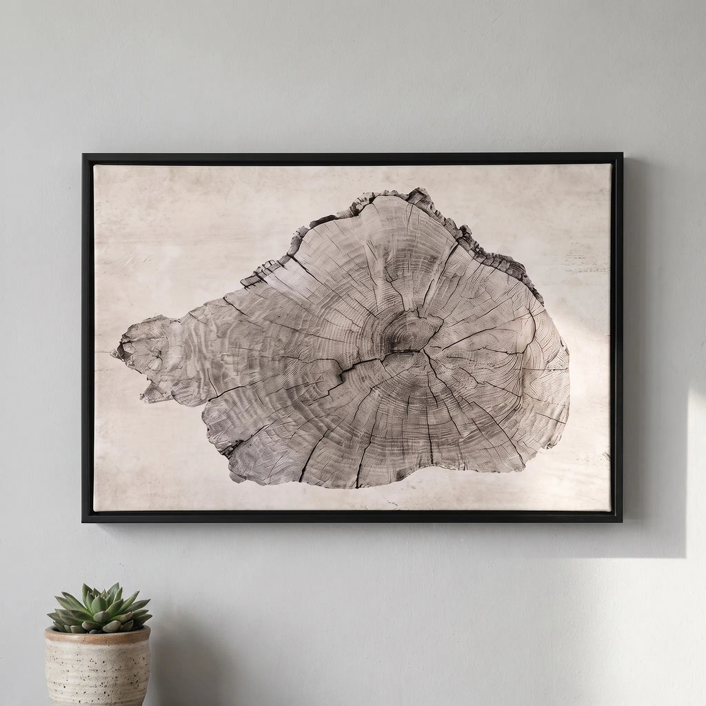 Arborium - Abstract Tree Ring Wall Art Interior Decoration