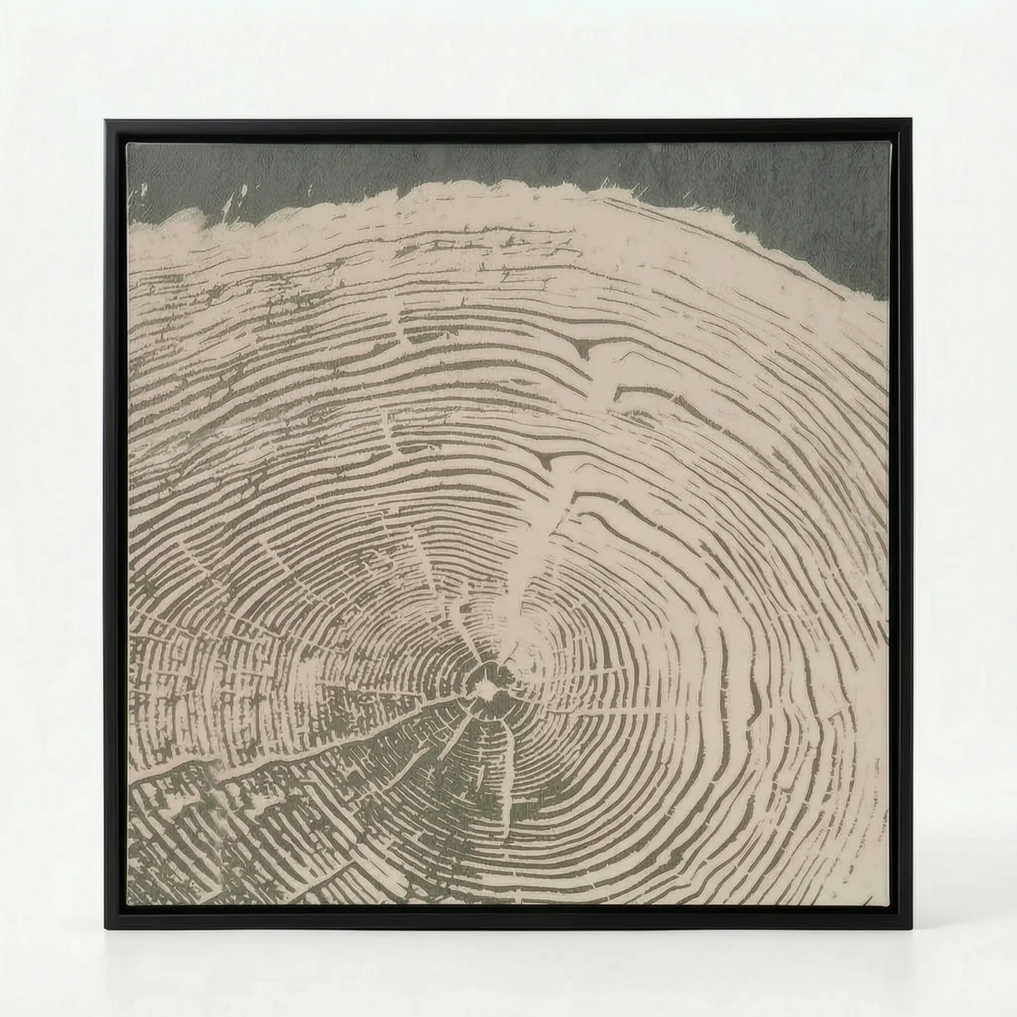Arborium - Abstract Tree Ring Wall Art Interior Decoration