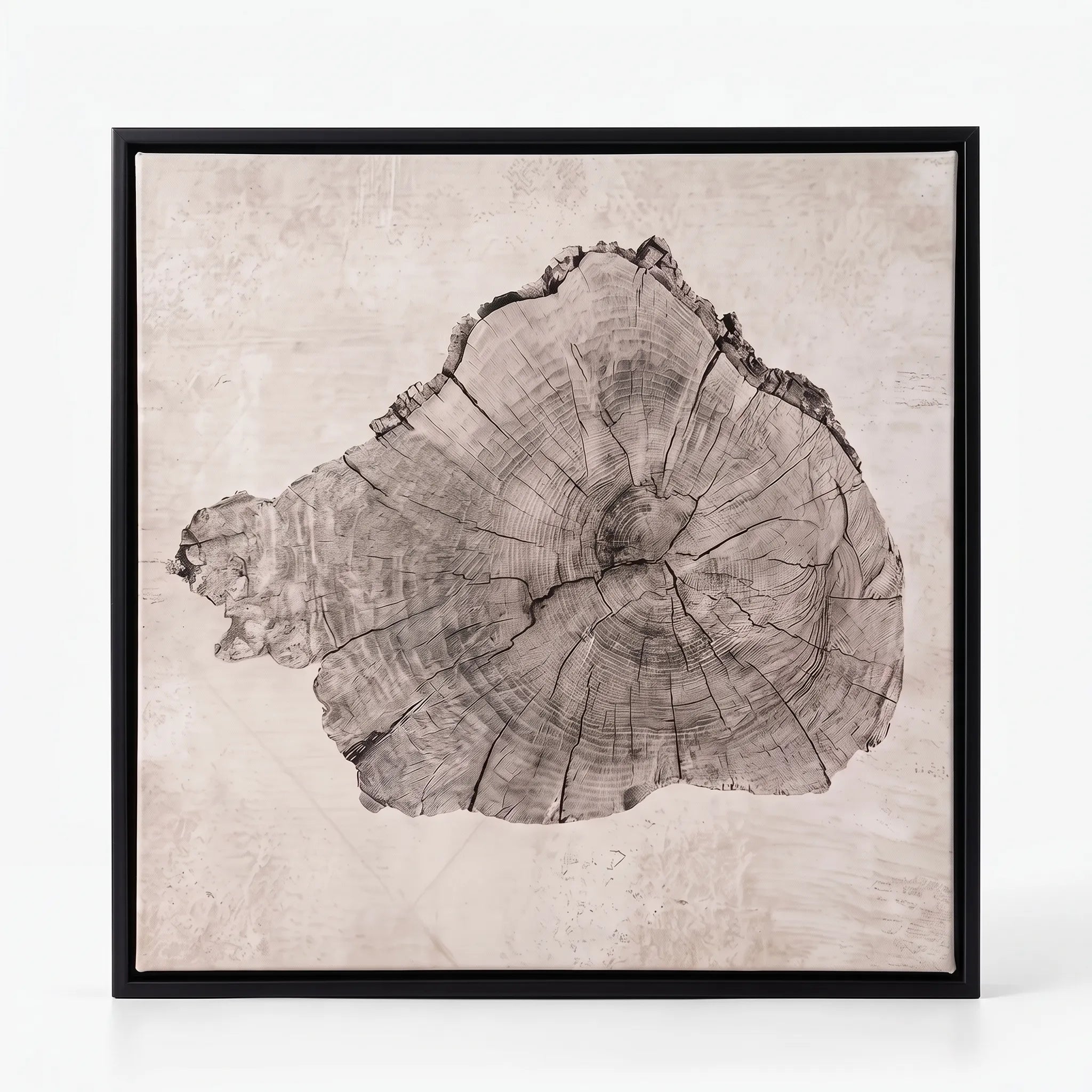 Arborium - Abstract Tree Ring Wall Art Interior Decoration