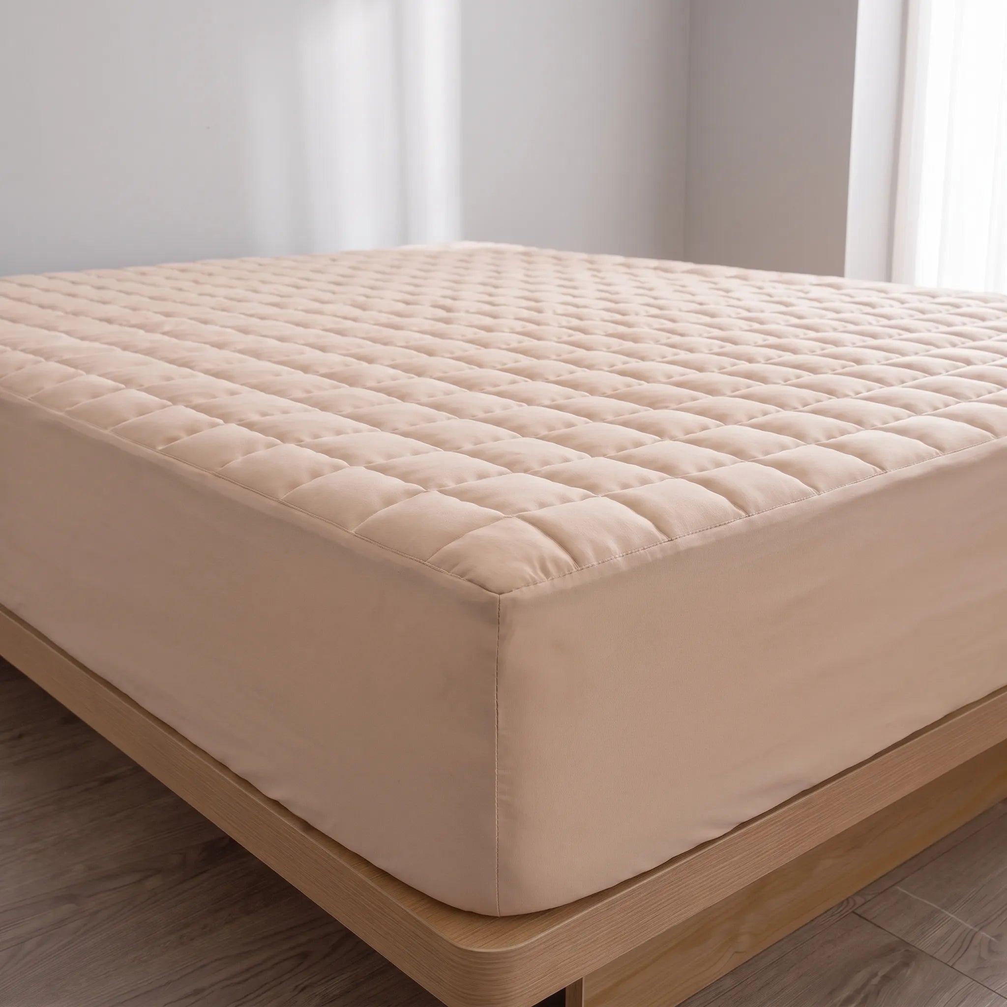 QuiltGuard - Quilted Fitted Mattress Protector Everyday Bedding Upgrades