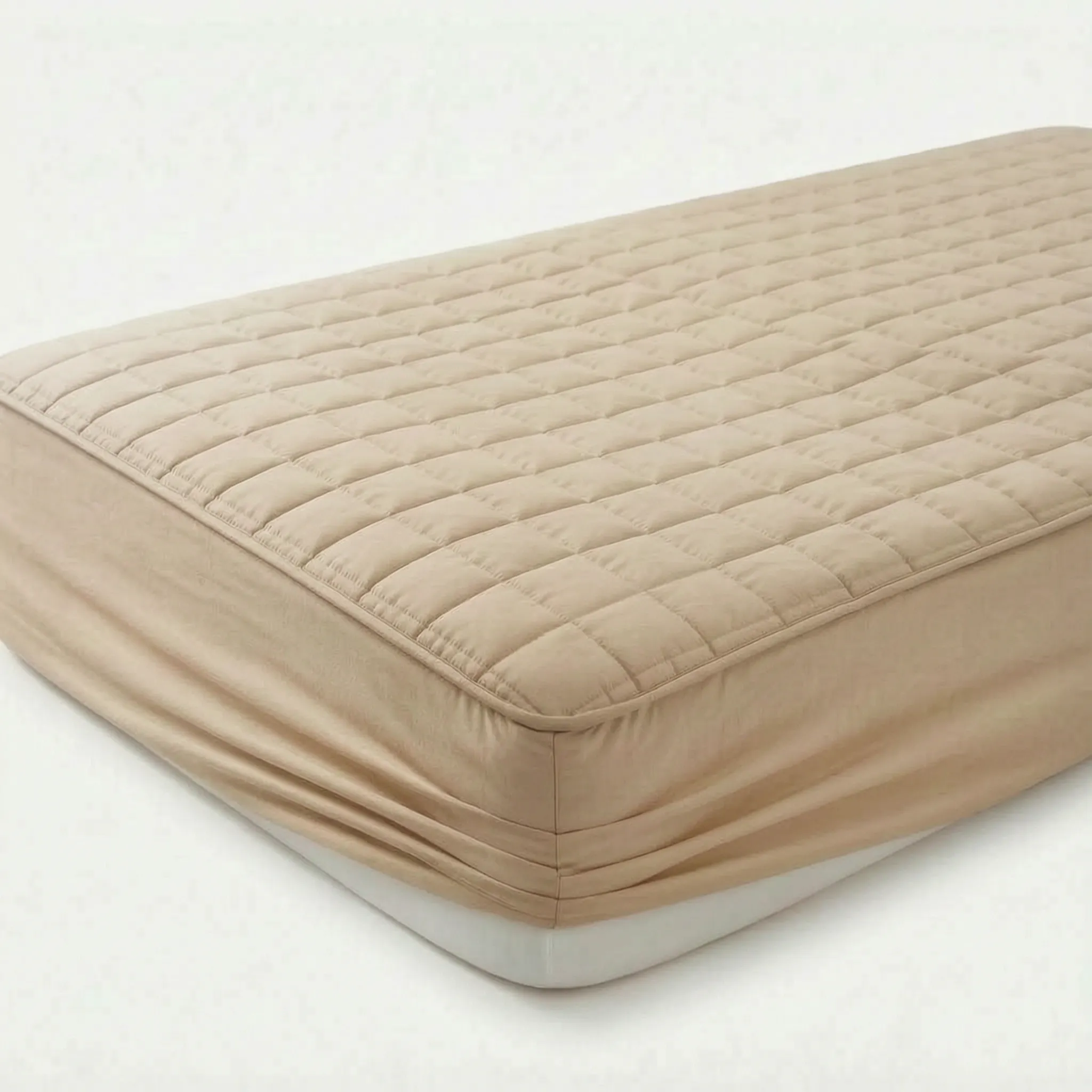 QuiltGuard - Quilted Fitted Mattress Protector Everyday Bedding Upgrades