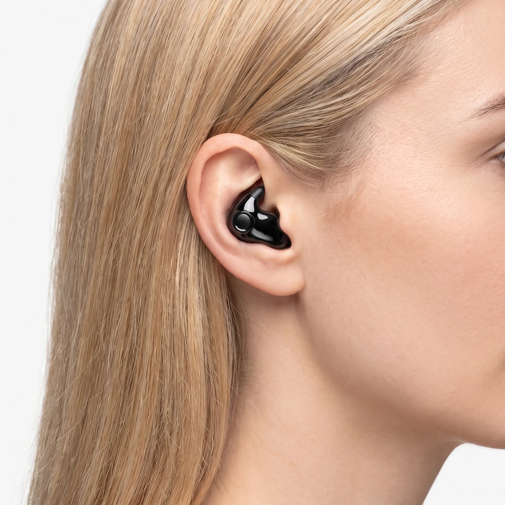 SlumberBuds - Flat Wireless Active Noise Cancelling Sleep Earbuds Side Sleeping