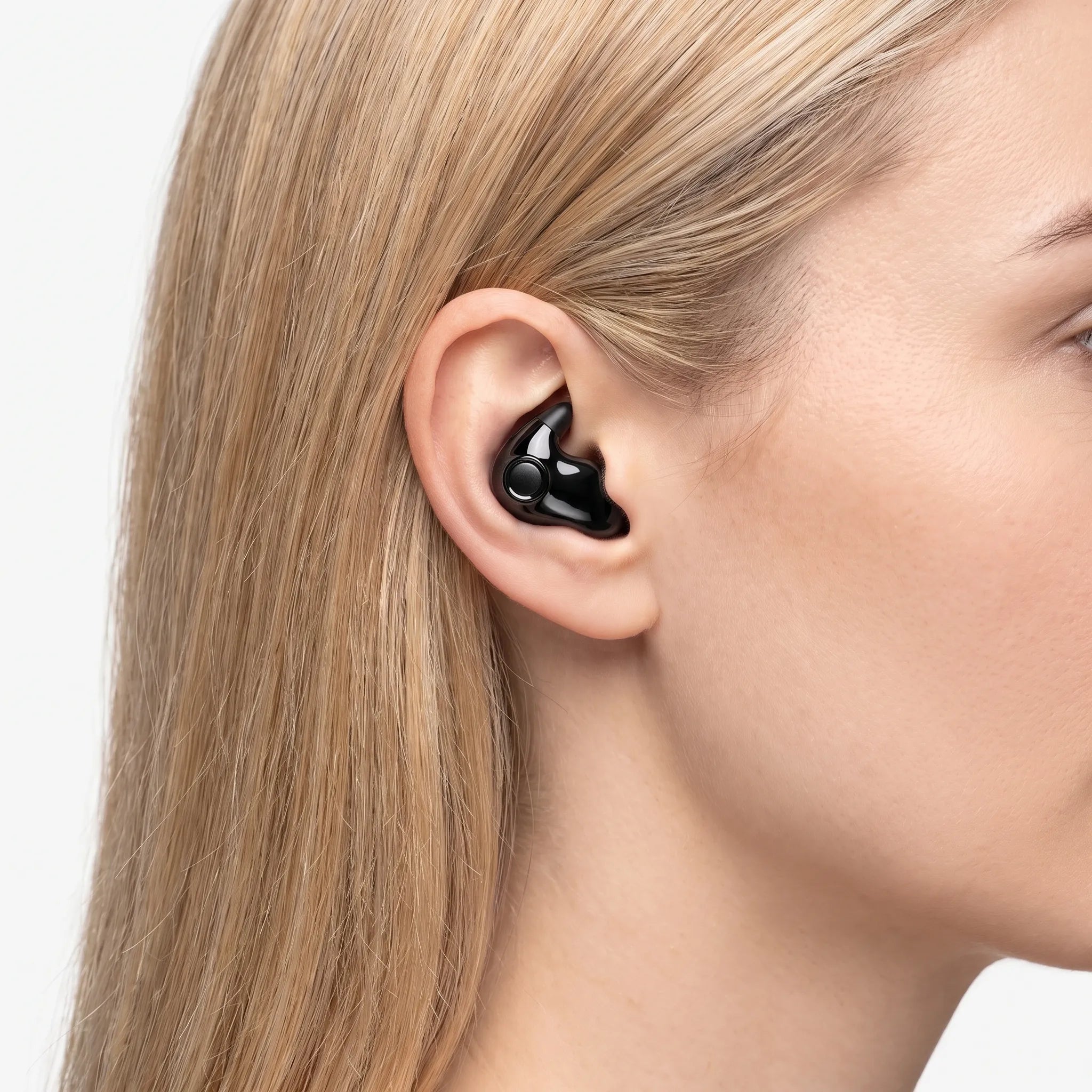 SlumberBuds - Flat Wireless Active Noise Cancelling Sleep Earbuds Side Sleeping