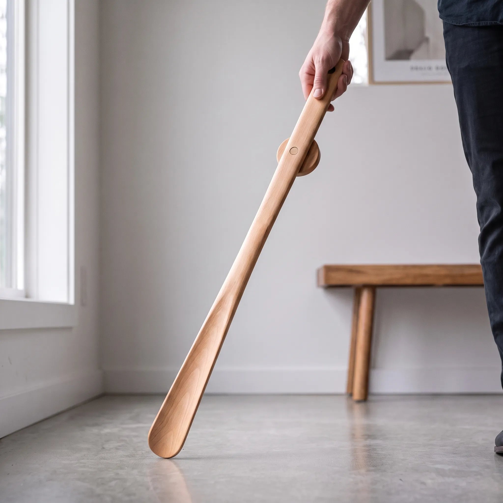 Valora - Long Handled Shoe Horn Slipping On Footwear